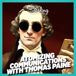 Thomas Paine, public relations, and the atomization of communications